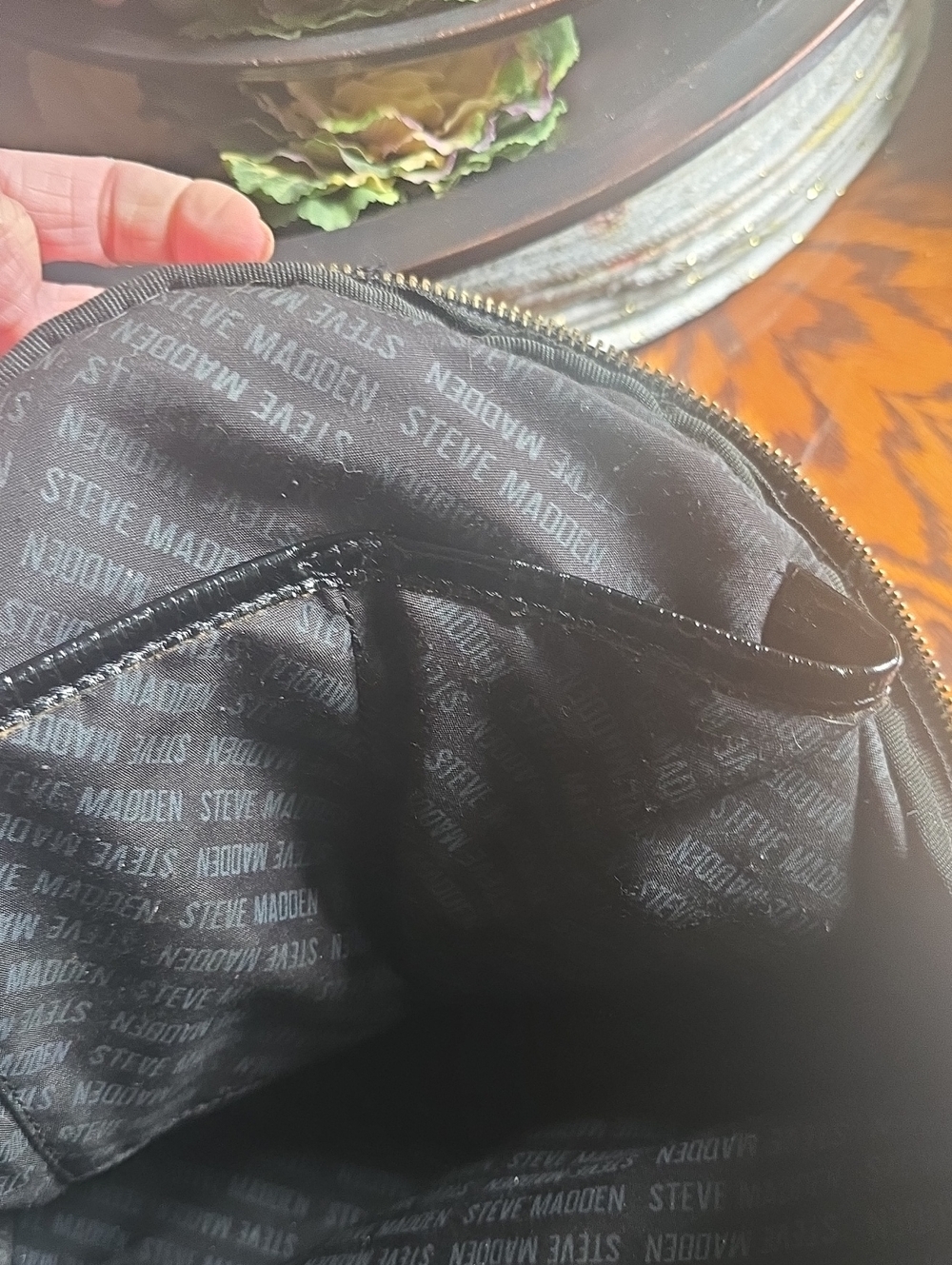 Steve Madden Fuzzy Backpack - Picture 7 of 12